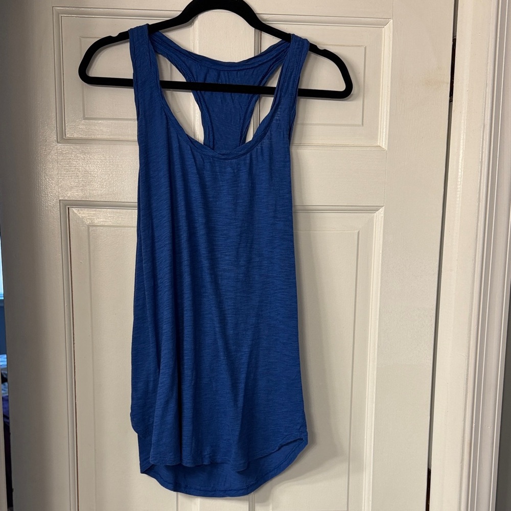 Victoria's Secret Royal Blue Racerback Tank - Lightweight Scoop Neck